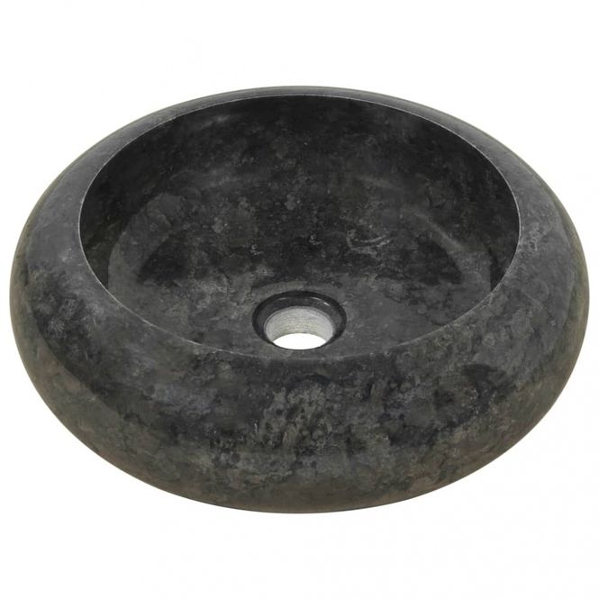 Hovedbilde DEMO Vask 40x12 cm marmor - sort
