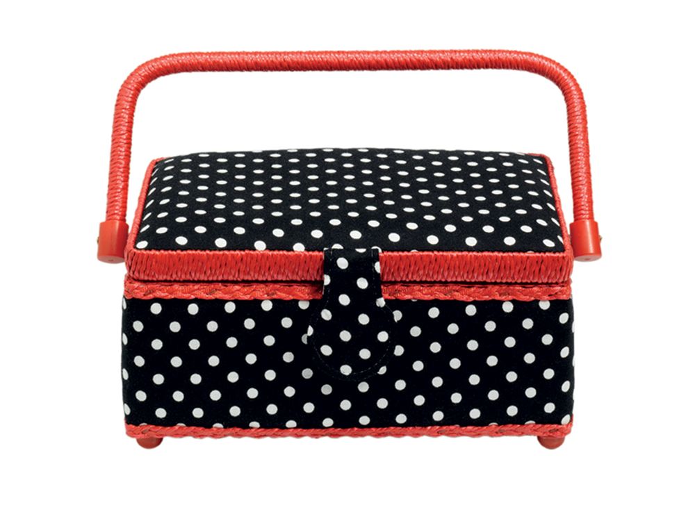 Prym Kurv for sysaker  Polka S:24x16x11cm