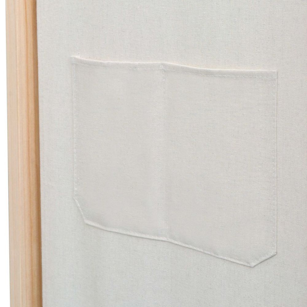 Romdeler med 3 paneler massiv furu 120x170 cm