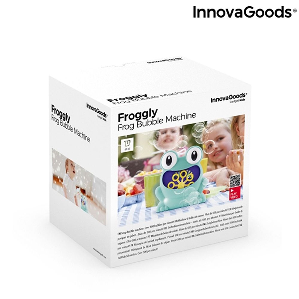 Automatisk såpeboblemaskin Froggly
