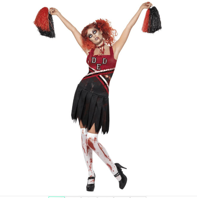 Hovedbilde Cheerleader halloween kostyme