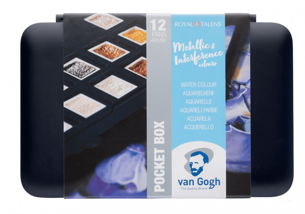 Van Gogh Akvarell  Pocketbox Metallic/Interferense