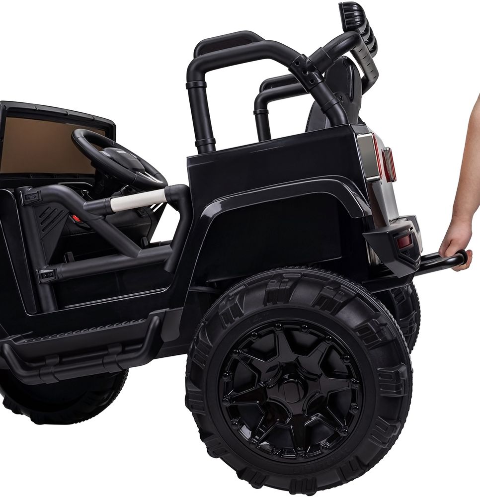 Elbil for barn offroad Jeep Adventure - sort