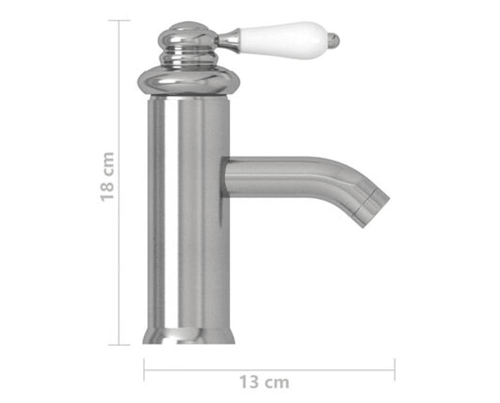 Badekran 130x180 mm nikkel