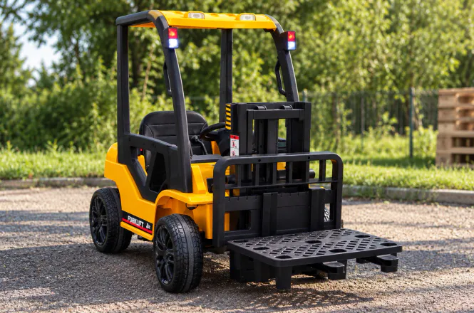 Hovedbilde Elektrisk gaffeltruck premium 12V 90W