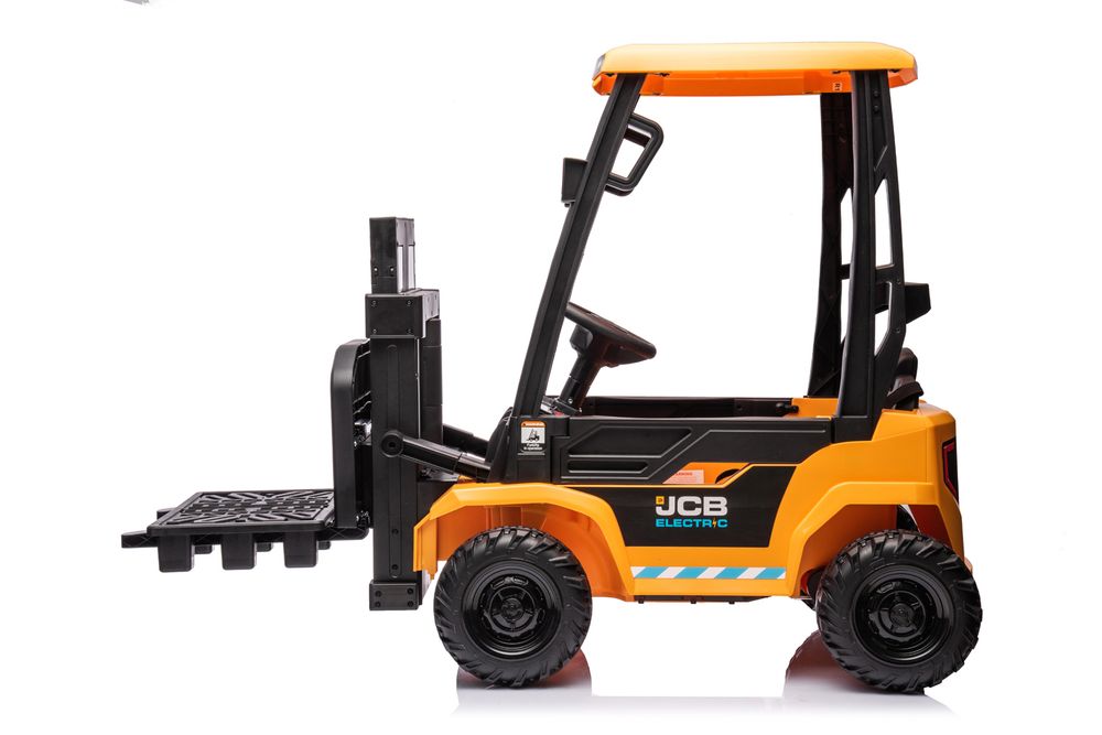 JCB Gaffeltruck Elbil for barn 12V med fjernkontroll