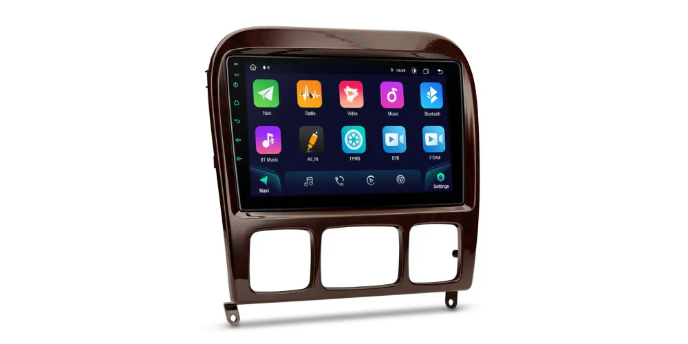 Android bilstereo Mercedes S-Klasse W220 1998–2005 4G