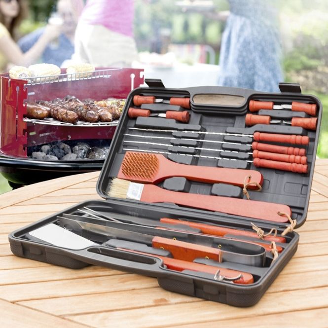 Hovedbilde BBQ grillsett i 18 deler