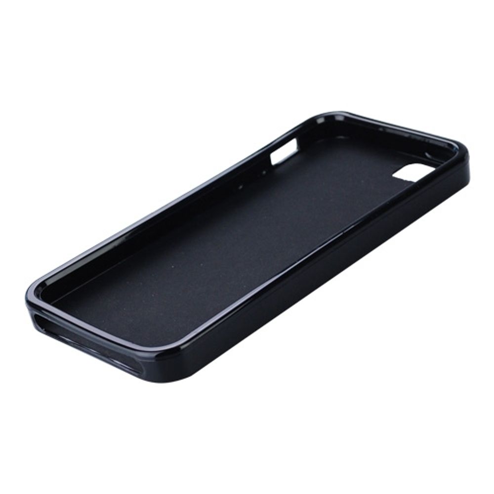 iPhone 5 TPU back case cover - sort