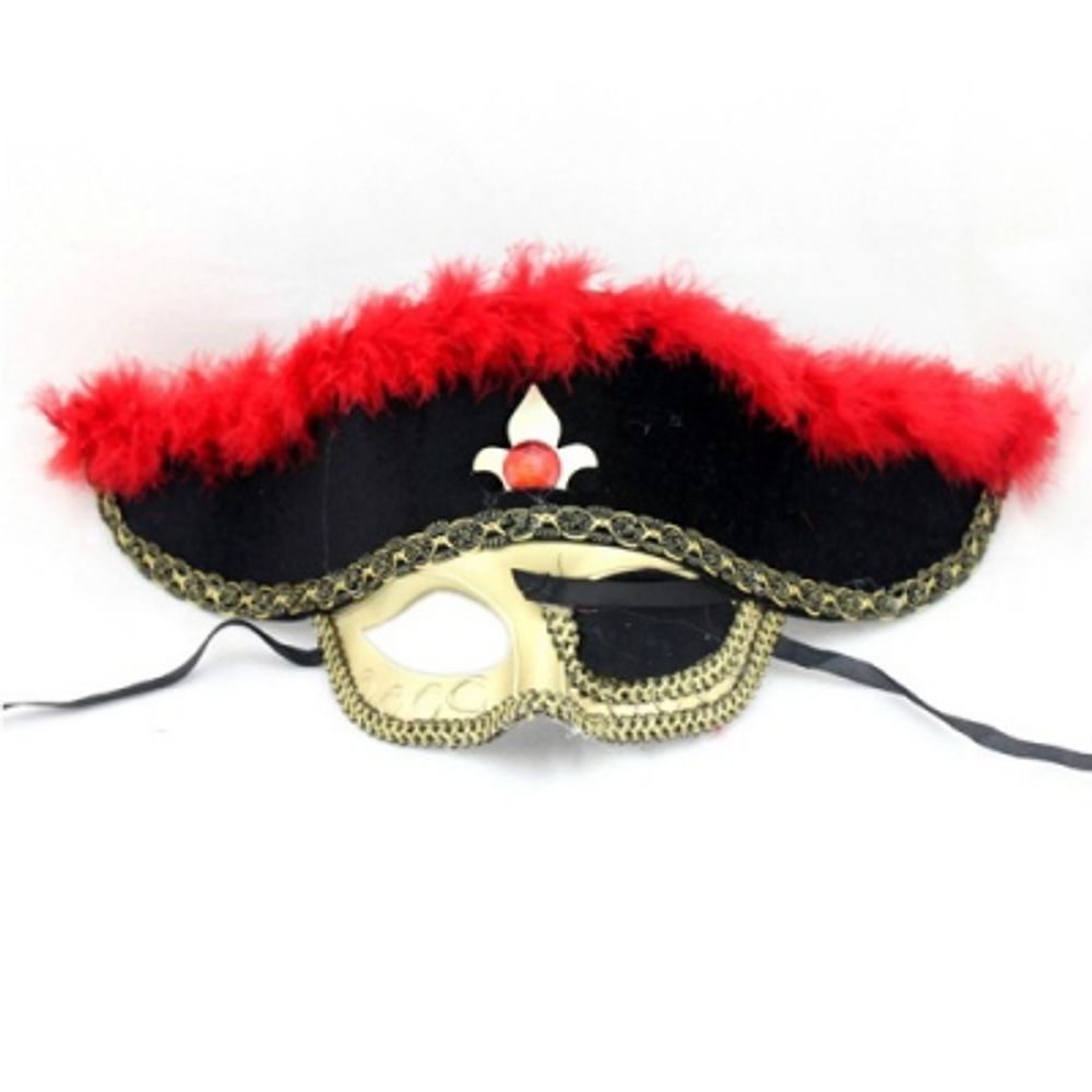 Stilig Pirat maske - perfekt til kostymer