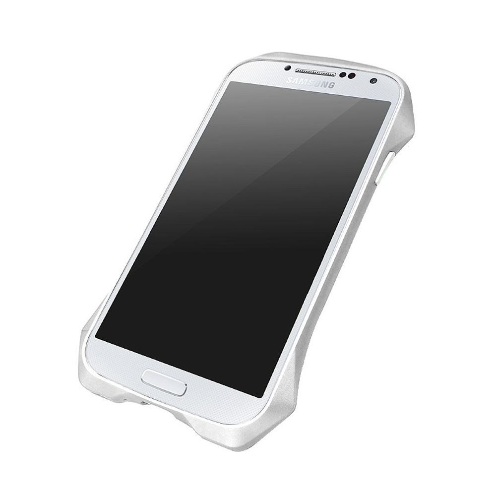 DRACO Airborne Aluminium Bumper Samsung Galaxy S4 Astro Silver