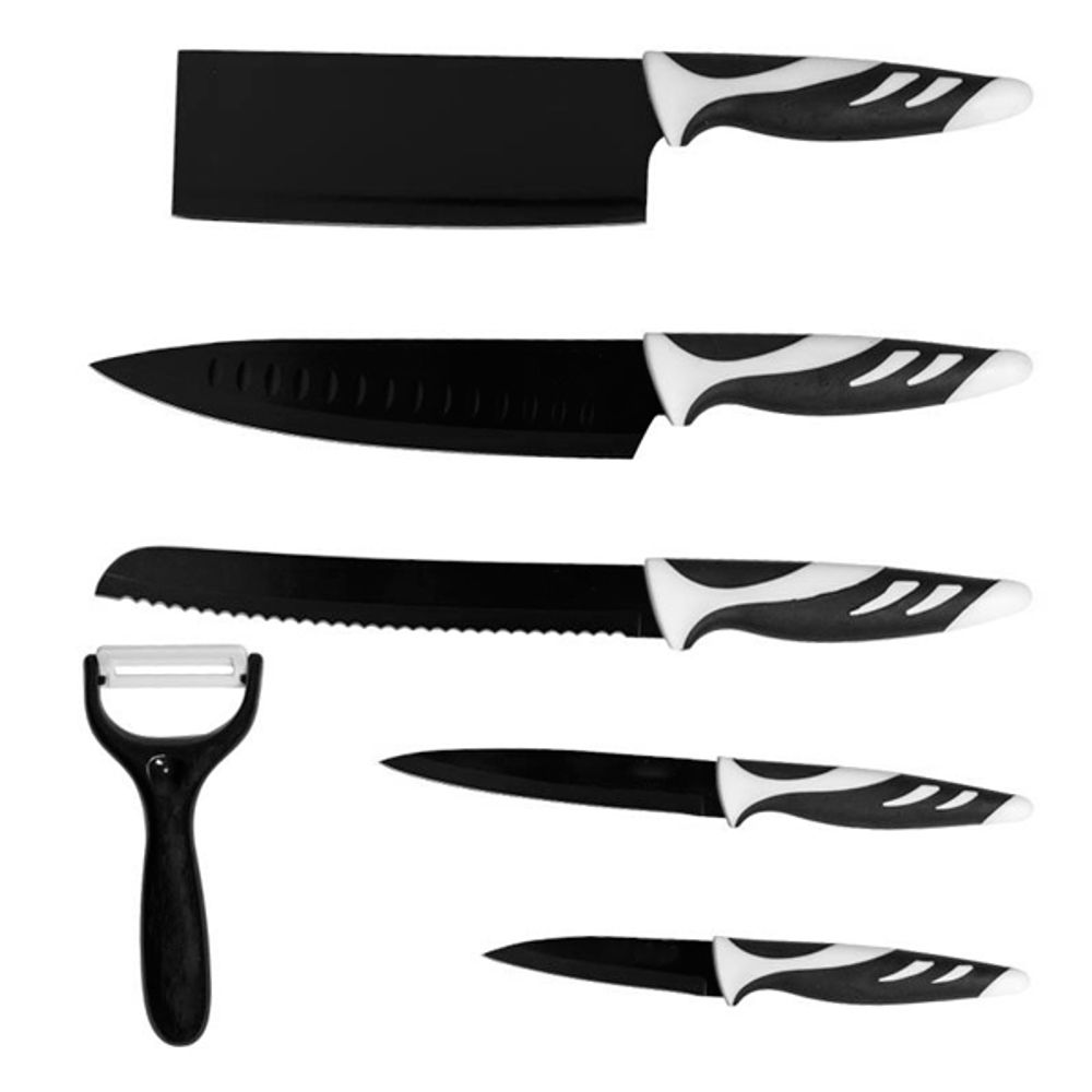 Top Chef sorte kniver i 6 deler