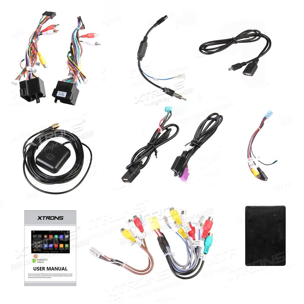 XTRONS Android spesialspiller for Mercedes  W169, W245 Viano Vit