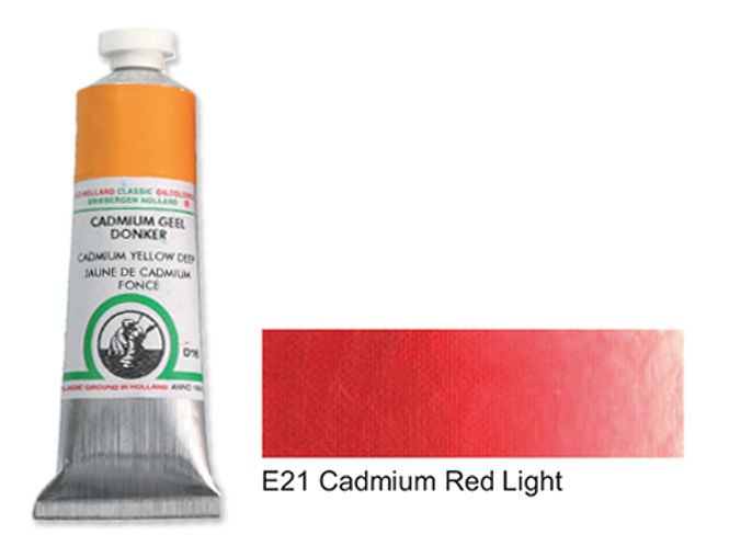 Hovedbilde Old Holland 40ml E21 Cadmium Red Light 
