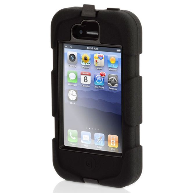 Hovedbilde Objia Vanntett Case til Iphone 4 4S Military Duty kvalitet