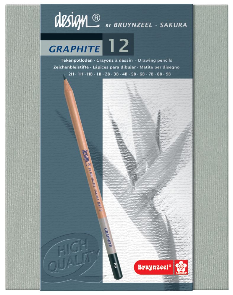 Bruynzeel Design grafittblyanter 