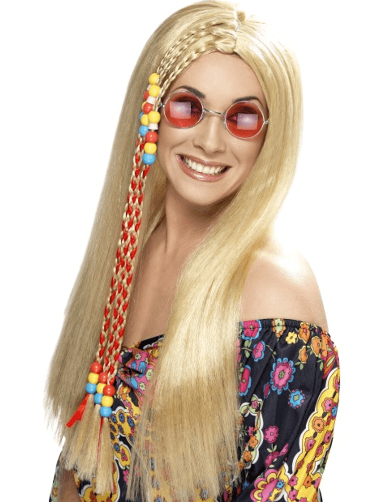 Hippie Fest parykk - blond