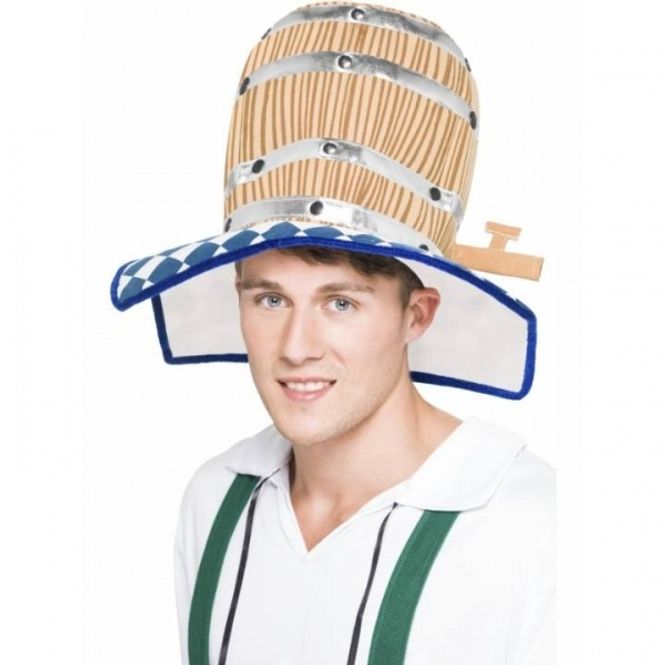 Hovedbilde Oktoberfest øl tønne hatt