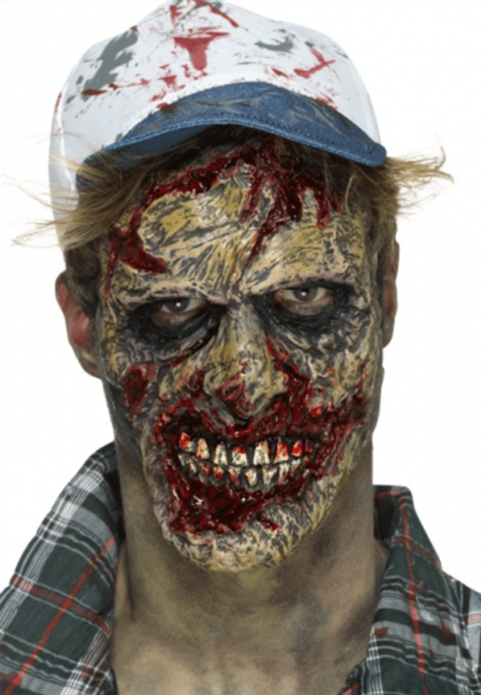 Zombie ansiktsprotese sminke