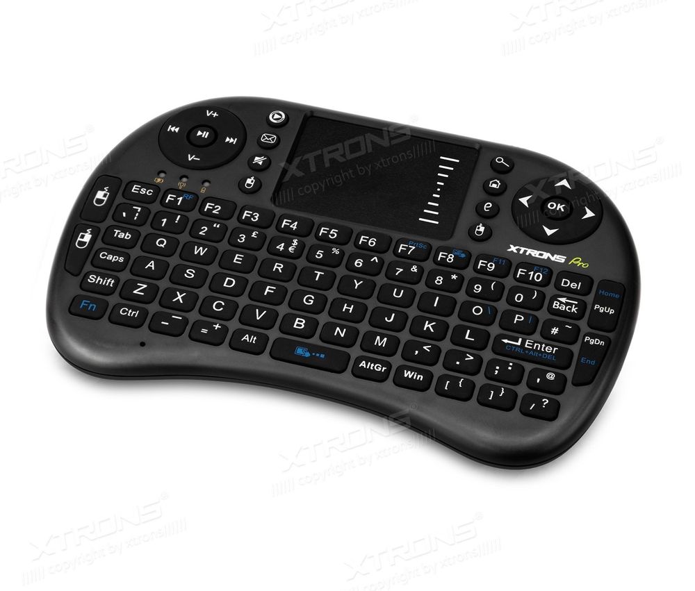 Trådløst 2,4 GHz-tastatur med berøringsplate for PC / Pad / LAPT