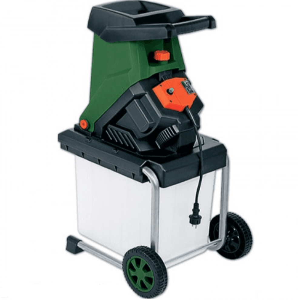 Kompostkvern 3100W - 50l oppsamler - Opptil 4cm kvist