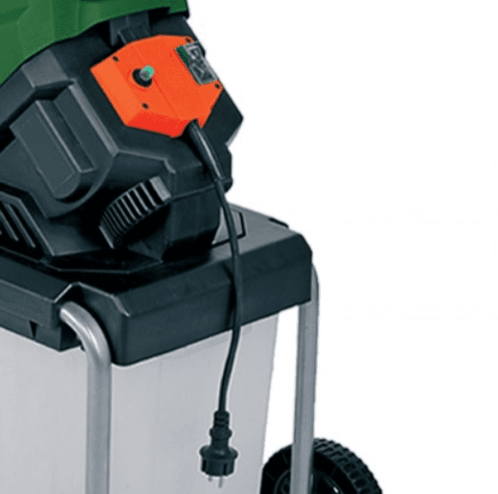 Kompostkvern 3100W - 50l oppsamler - Opptil 4cm kvist