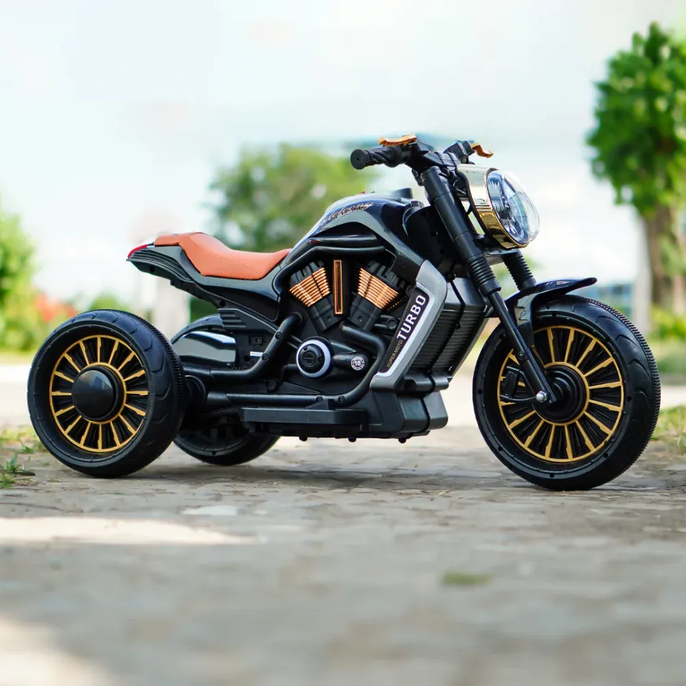 SuperMoto elektrisk motorsykkel for barn – 70W, 12V, Bluetooth