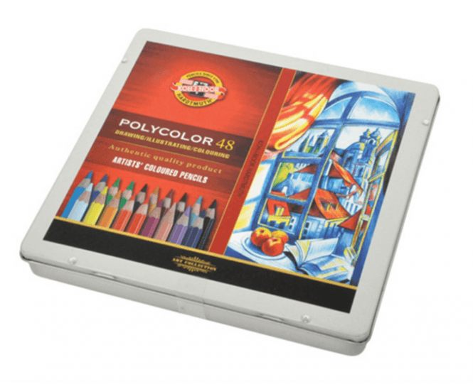 Hovedbilde Koh-i-Noor Polycolor Artist  Sett 48stk