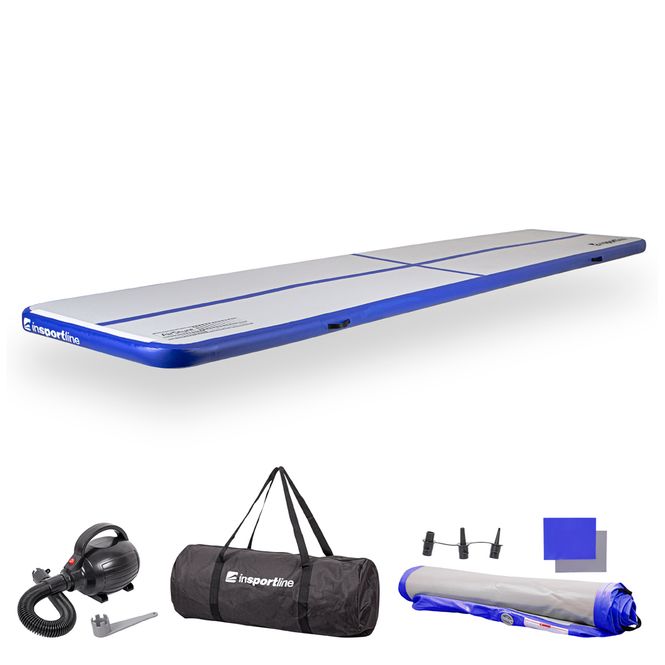 Hovedbilde Oppblåsbar treningsmatte inSPORTline Airstunt 500 x 100 x ...
