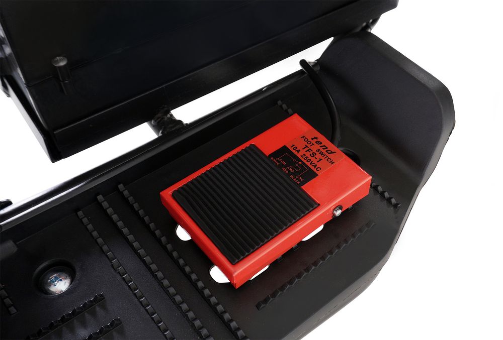 Barnas elektriske miniquad Torino 1000W rød og sort polo