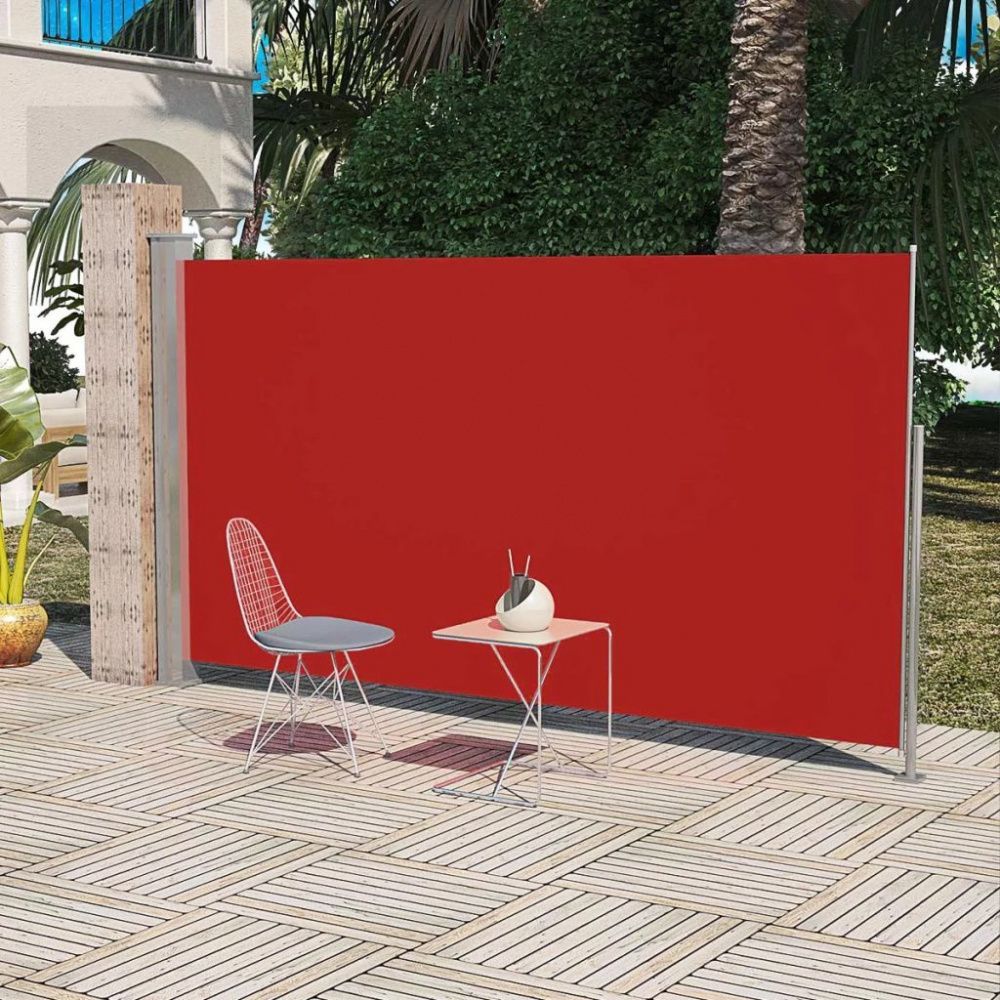Sidemarkise 160 x 300 cm - Rød
