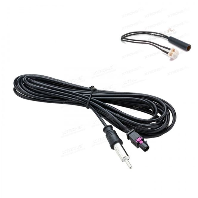 Hovedbilde BMW 6 meter antennekabel ANT001 + DIN antenneadapter
