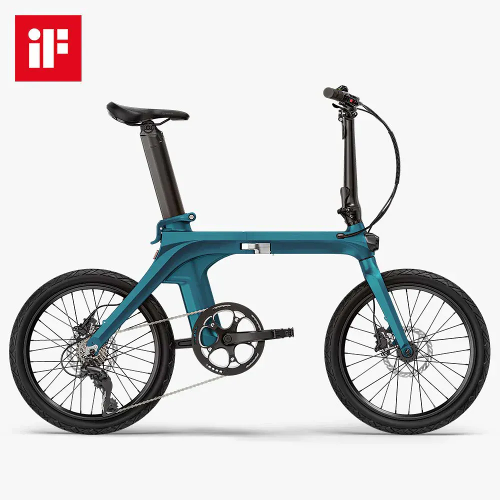 Fiido X Sammenleggbar Elsykkel 130km - Magframe