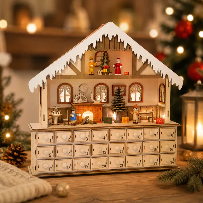 Hovedbilde Small Foot Julestue adventskalender