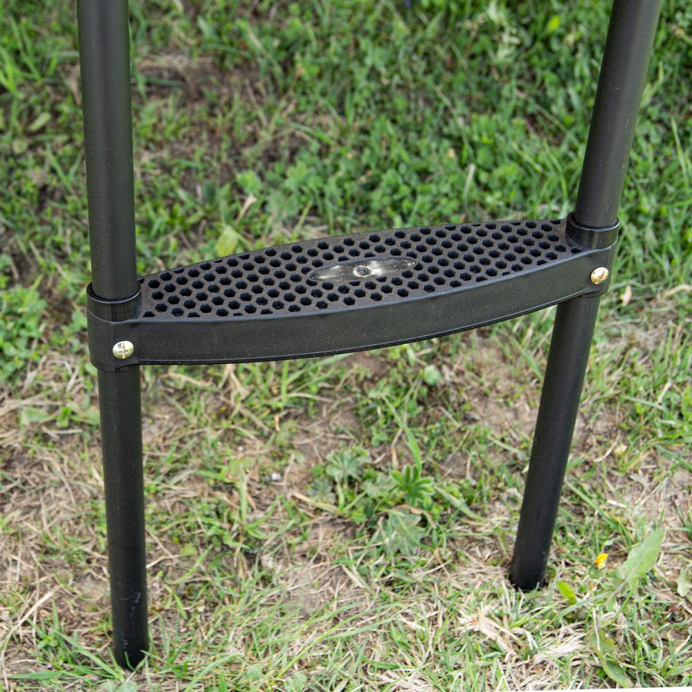 Rektangulært trampoline PRO iSPORTline QuadJump 244*335 cm