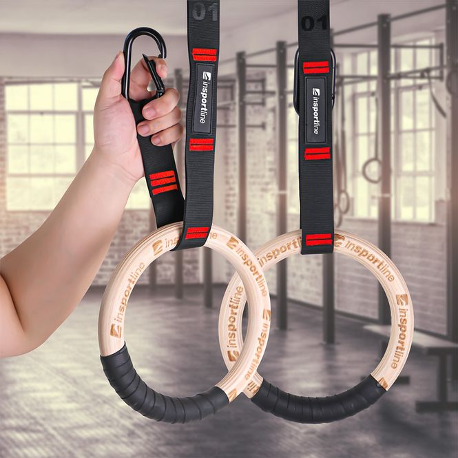 Hovedbilde Turn/Gymnastikkringer av tre inSPORTline Suspe II