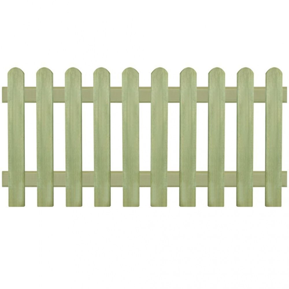 Stakittgjerde impregnert furu - 170x80 cm 6/9 cm