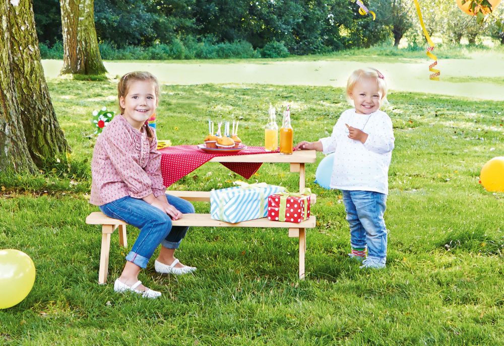 Pinolino Hagemøbelsett Barn (4 personer)