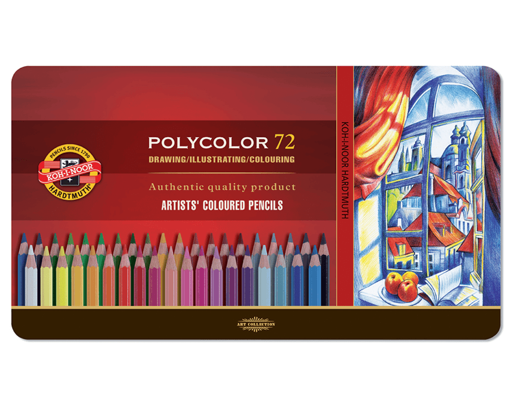Koh-i-Noor Polycolor Artist  Sett 72stk