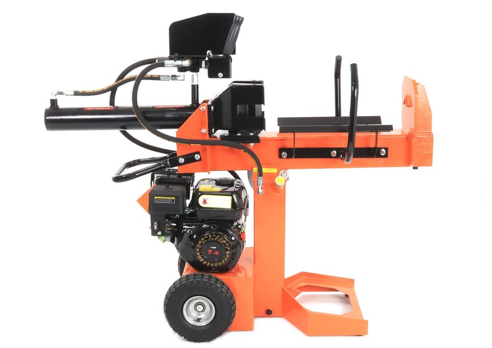 Gardentec hydraulisk vedkløyver 3-1 15t 7hk bensin