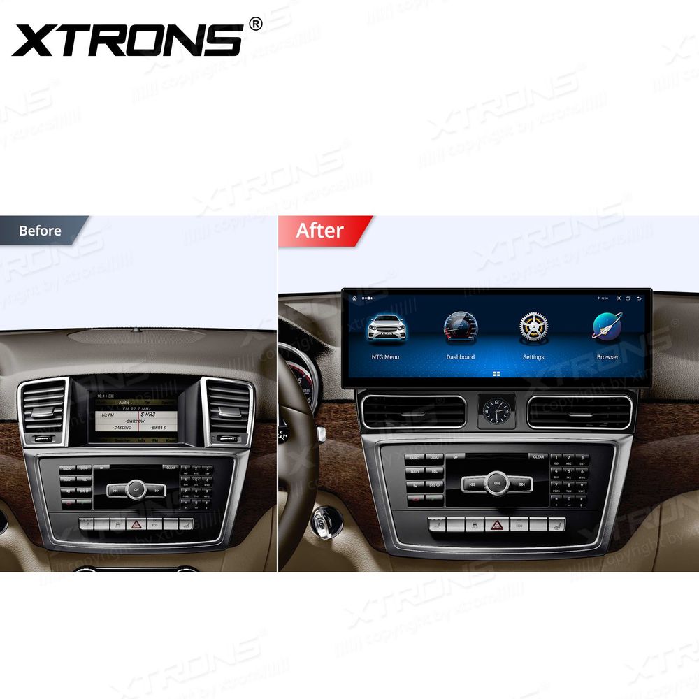Mercedes-Benz W166 - X166 Android DAB+ Stereo | 14.9