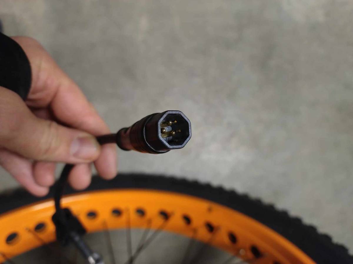 Komplett bakhjul med motor til LIA-FJ-TDE18-2021