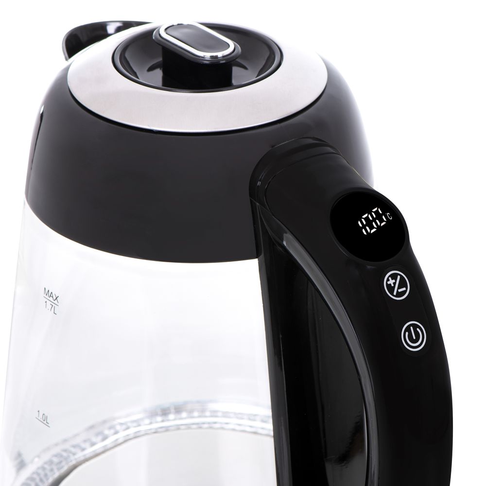 Vannkoker Temperaturkontroll 1,7 L - glass