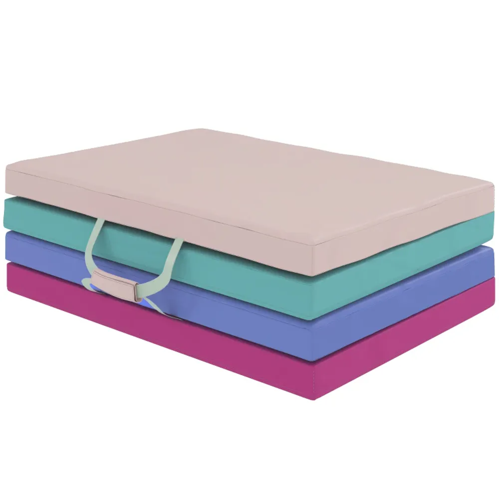Sammenleggbar gymnastikkmatte 180 x 60 x 5 cm