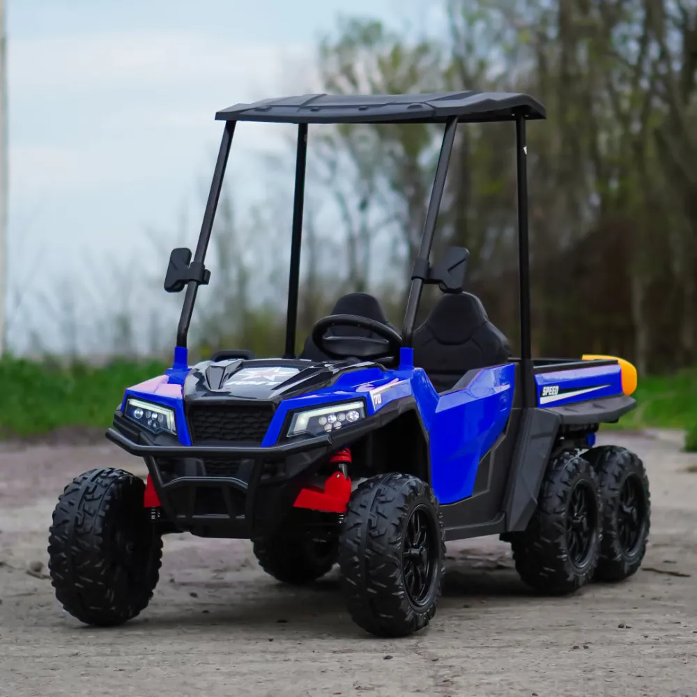 Premium 2-seters elektrisk UTV for barn - 6 hjul - 3-8år
