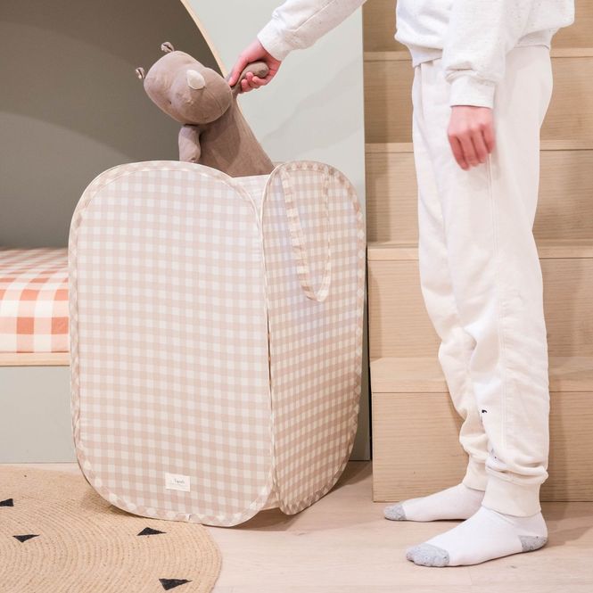 Hovedbilde 3 Sprouts pop-up skittentøyskurv - Gingham