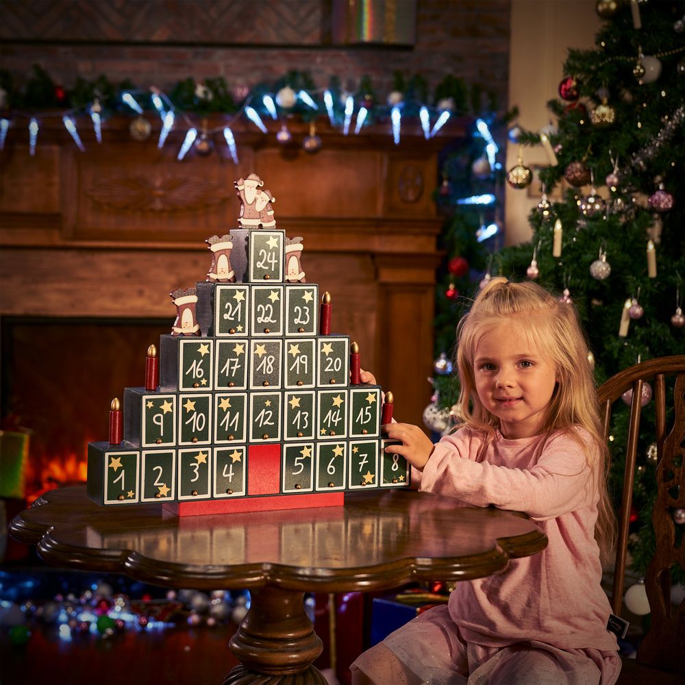 Adventskalender pyramidetre