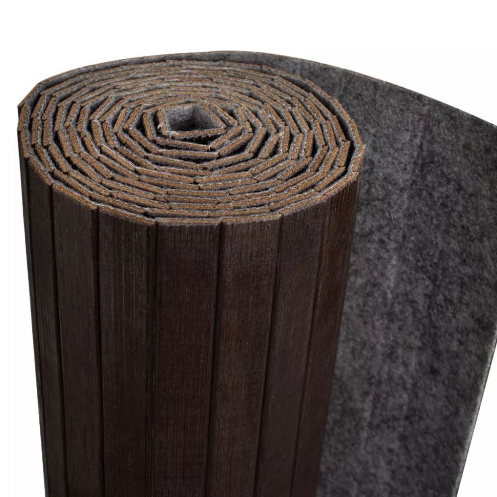 Romdeler bambus 250x165 cm - mørk brun