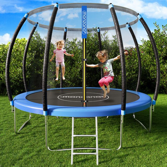 Hovedbilde Trampoline Ø305cm med sikkerhetsnett og stige
