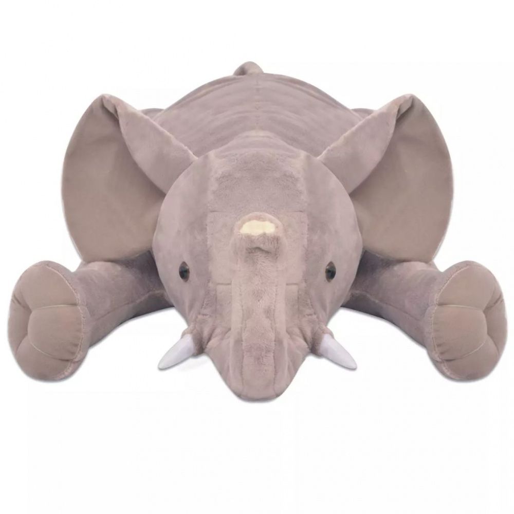 Lekeelefant plysj XXL 120 cm